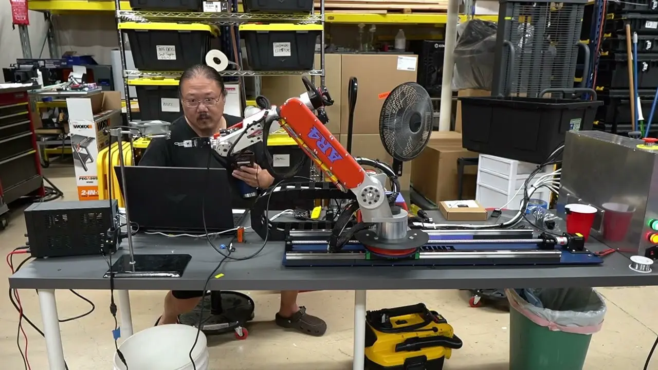 Ken Son Annin AR4 First Run, an AR4 user build