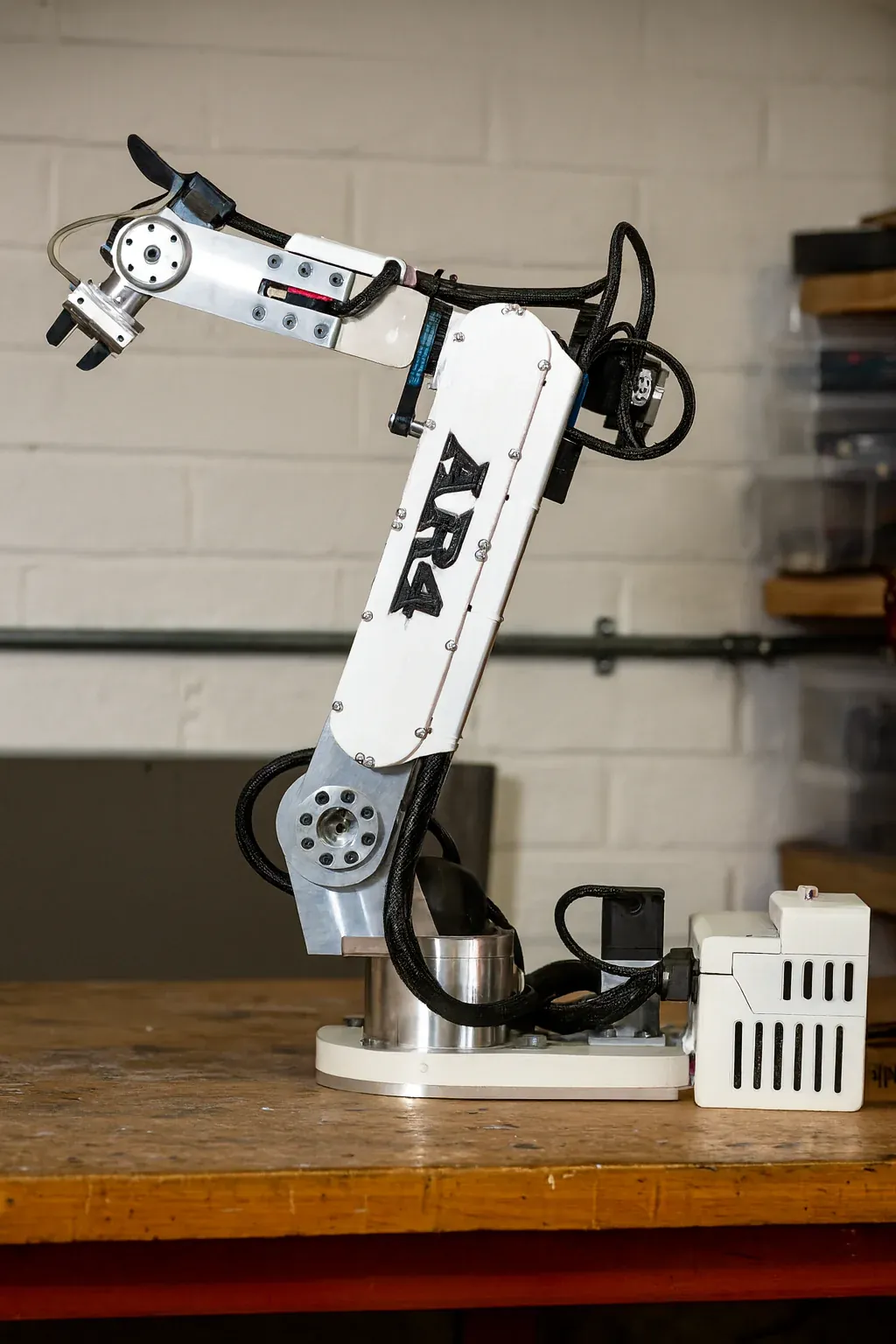 AR4 MK5 Robot 3D Printed Parts Set: White photo 3