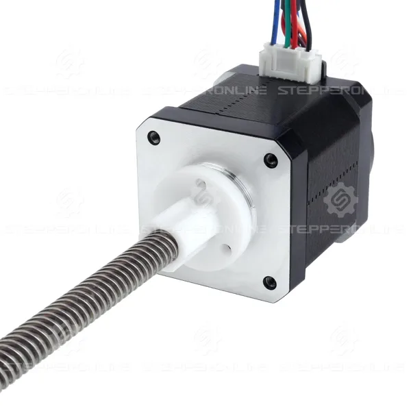 NEMA 17 External Trapezoidal Linear Stepper Motor 1.68A 48mm Stack w/ Magnetic Encoder 1000PPR(4000CPR) (17E19S1684MB4-200RS-AR4)