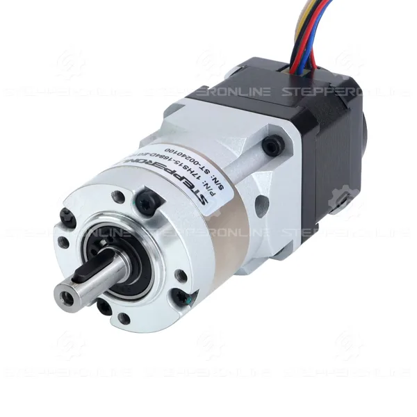 Nema 17 Stepper Motor with High Precision Gearbox Gear Ratio 10:1 & Magnetic Encoder 1000PPR(4000CPR) (17HS15-1684D-EG10-AR4)