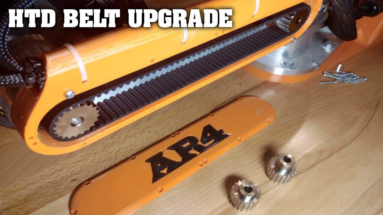 Toolbox Skip navigation Search Create Avatar image AR4 MK3 6 DIY 6 axis robot arm HTD timing belt upgrade