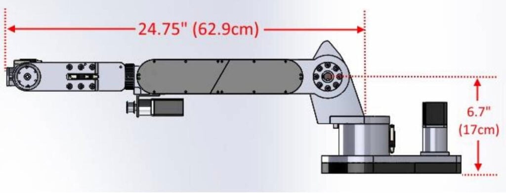 AR4 MK3 Robot Reach