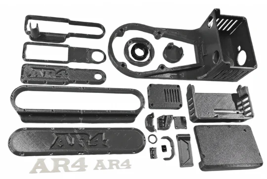 AR4 MK3 Robot 3D Printed Parts Set - Black 1 AR4 MK3 Robot 3D Printed Parts Set - Black