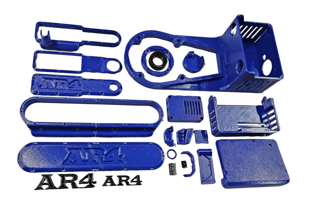 AR4 MK3 Robot 3D Printed Parts Set - Blue 1 AR4 MK3 Robot 3D Printed Parts Set - Blue