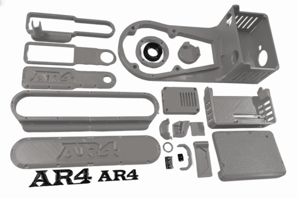 AR4 MK3 Robot 3D Printed Parts Set - Gray
