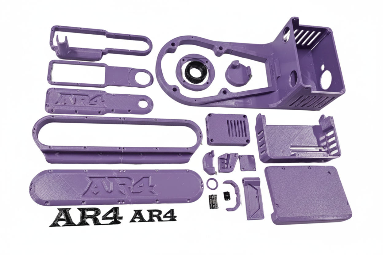 AR4 MK3 Robot 3D Printed Parts Set - Lavender 1 AR4 MK3 Robot 3D Printed Parts Set - Lavender