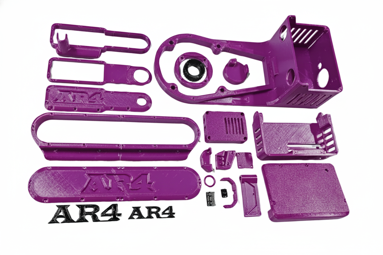 AR4 MK3 Robot 3D Printed Parts Set - Magenta 1 AR4 MK3 Robot 3D Printed Parts Set - Magenta