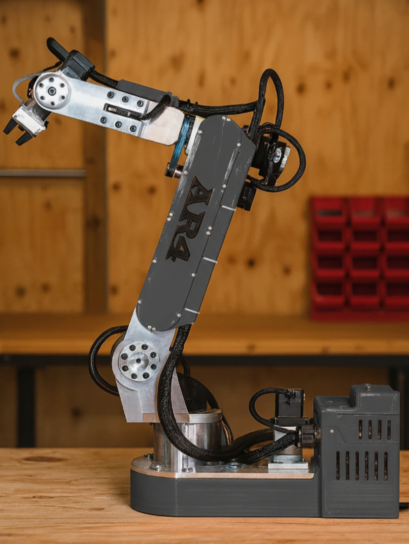 AR4 MK3 Robot 3D Printed Parts Set - Dark Gray 3 AR4 MK3 Robot 3D Printed Parts Set - Dark Gray - Image 3