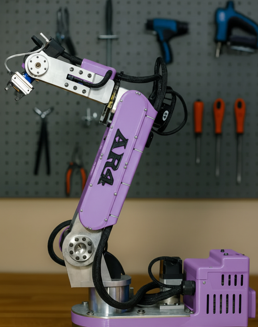 AR4 MK3 Robot 3D Printed Parts Set - Lavender 3 AR4 MK3 Robot 3D Printed Parts Set - Lavender - Image 3