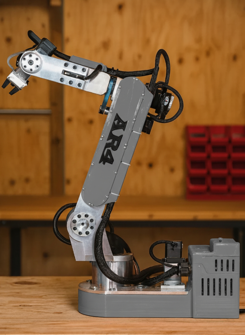 AR4 MK3 Robot 3D Printed Parts Set - Gray 3 AR4 MK3 Robot 3D Printed Parts Set - Gray - Image 3