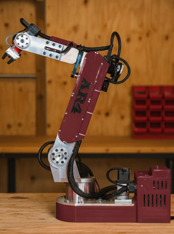 AR4 MK3 Robot 3D Printed Parts Set - Maroon - Image 3