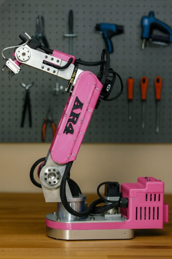 AR4 MK3 Robot 3D Printed Parts Set - Pink - Image 3