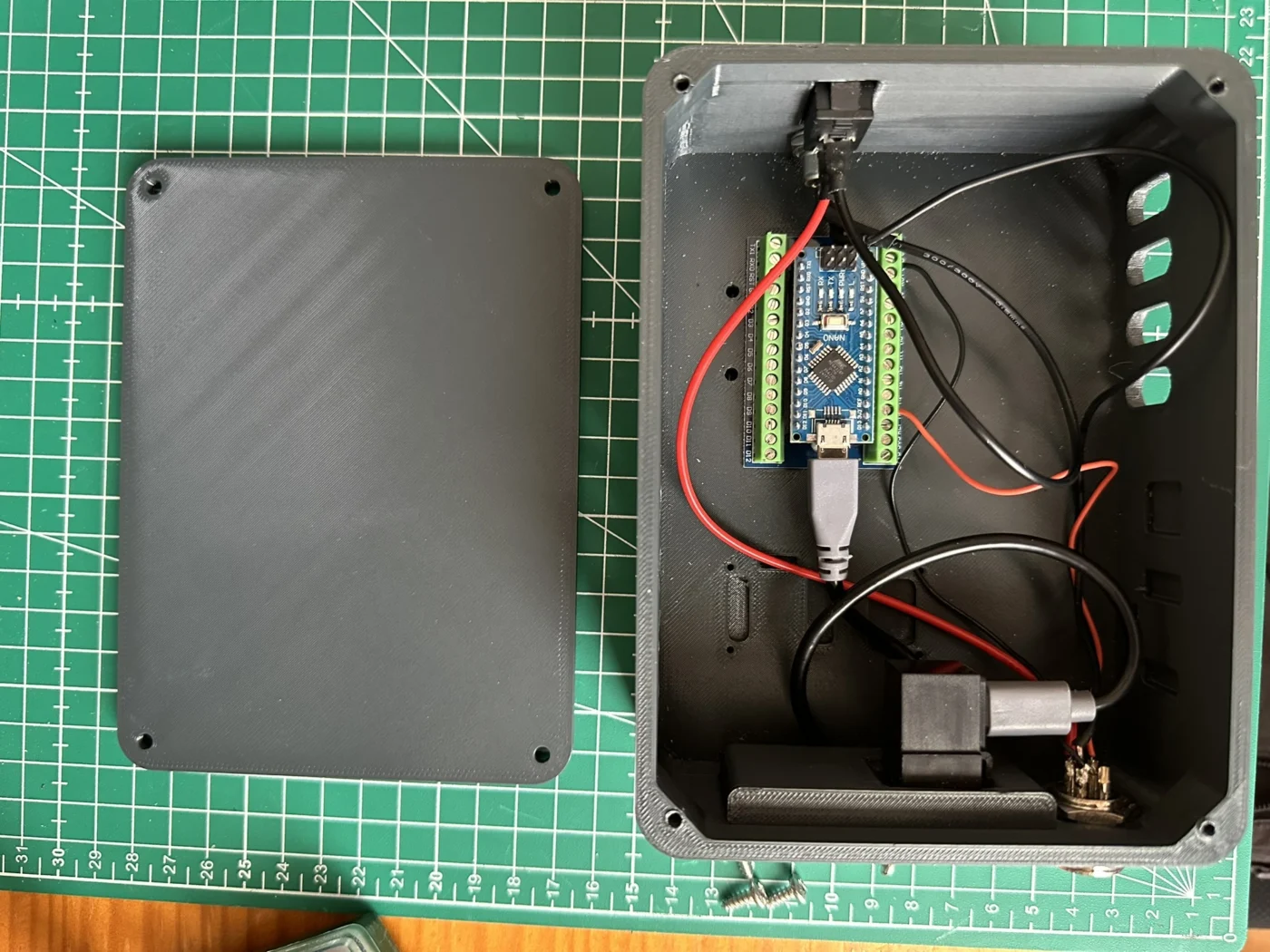 Auxiliary enclosure for Servo Gripper only for AR4 MK3 Robot