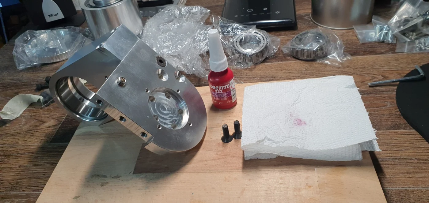 PaMiLoCELL #05 – Motor, Bearing, Gear & Belt Installation