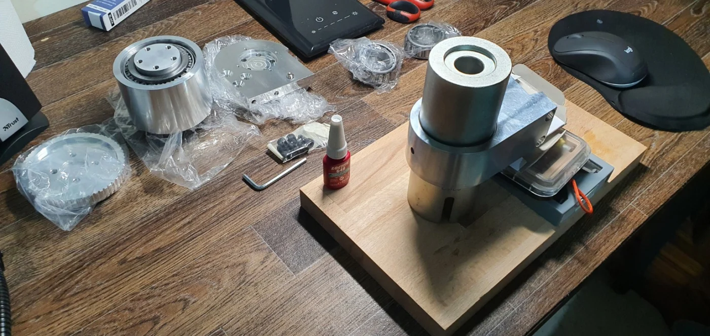 PaMiLoCELL #05 – Motor, Bearing, Gear & Belt Installation