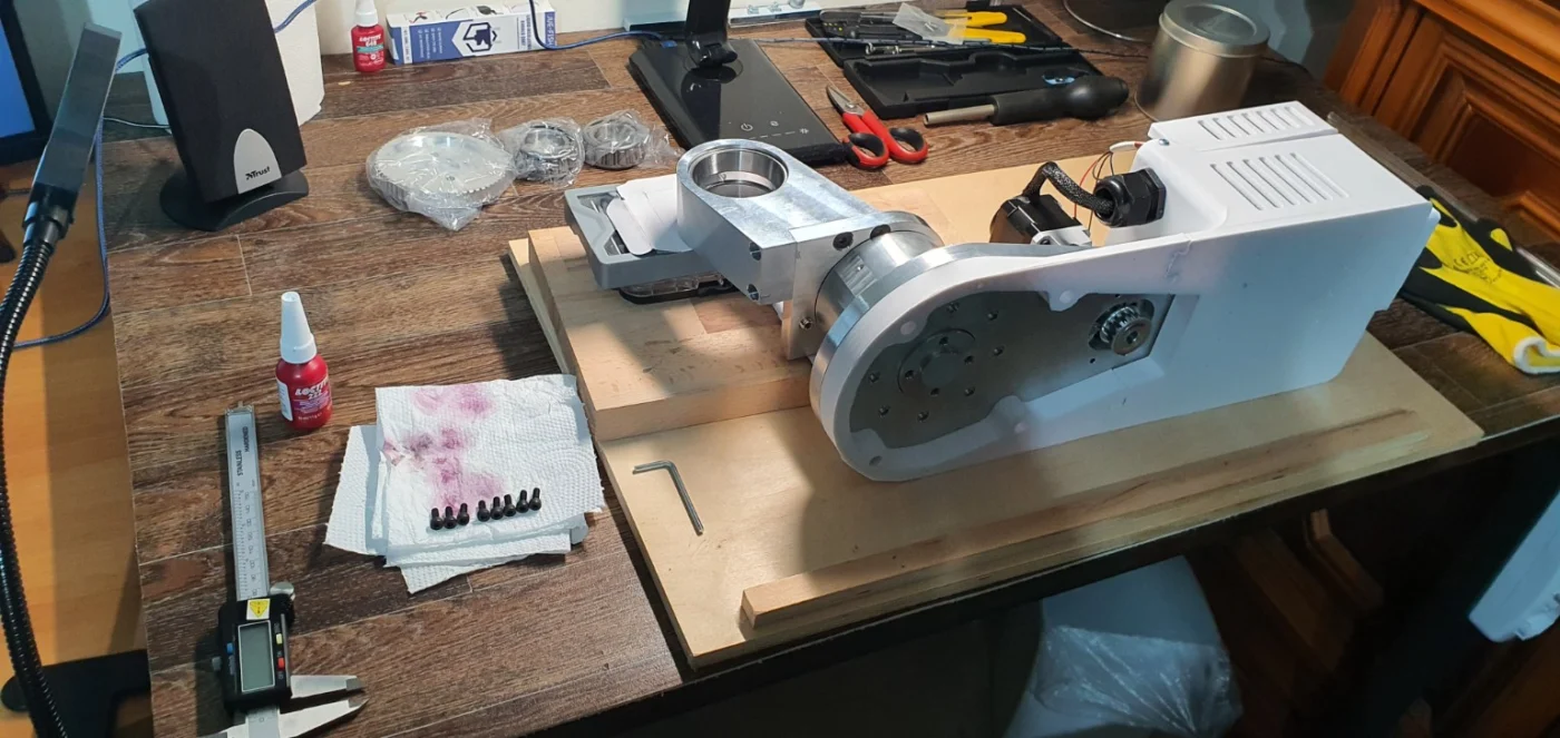 PaMiLoCELL #05 – Motor, Bearing, Gear & Belt Installation